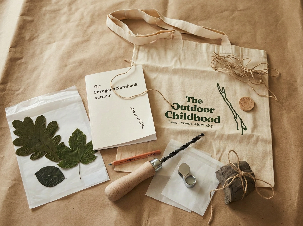 The Forager — A slow-looking kit for hedgerow and woodland walks.