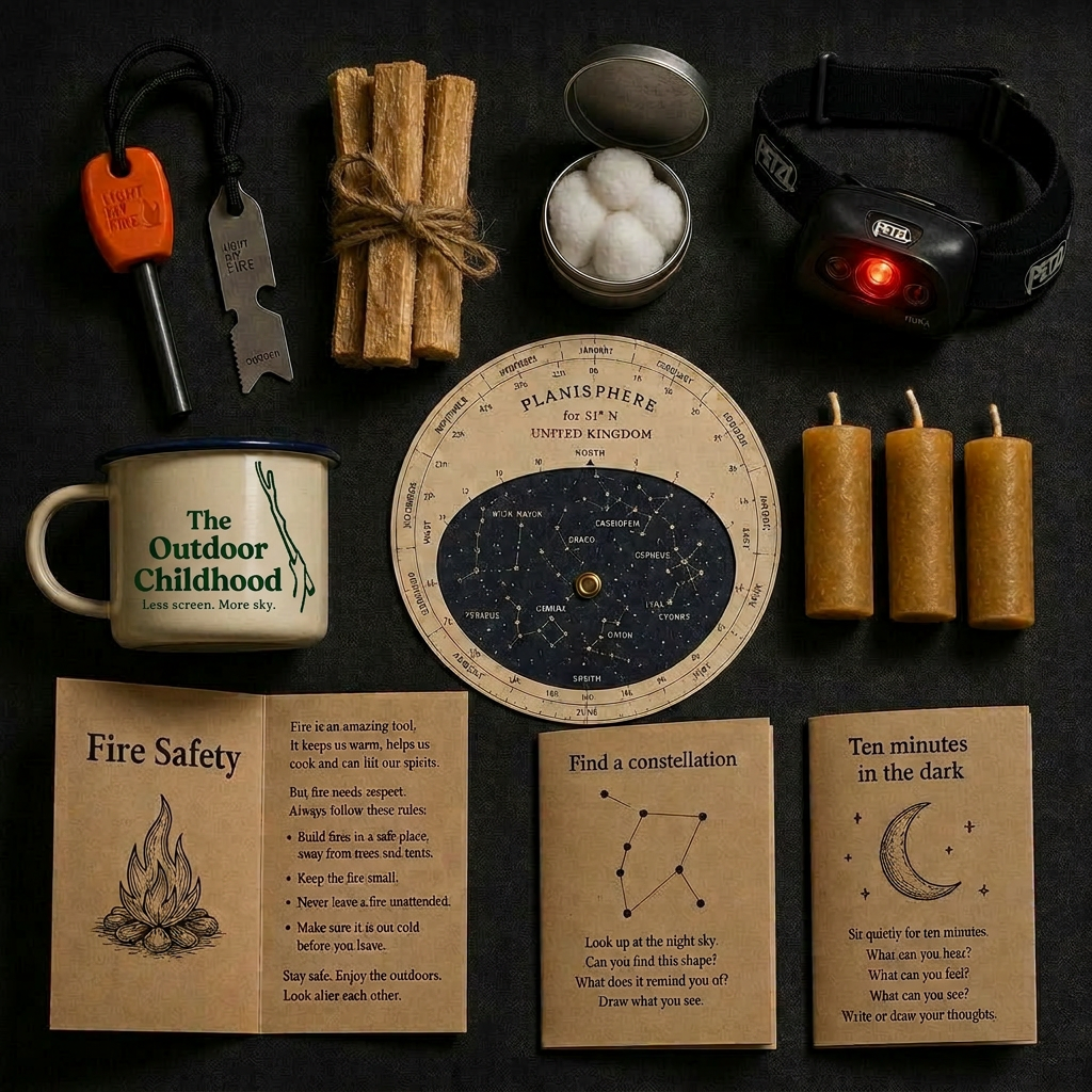 The Long Dark — A kit for cold dusks, small fires and the night sky.